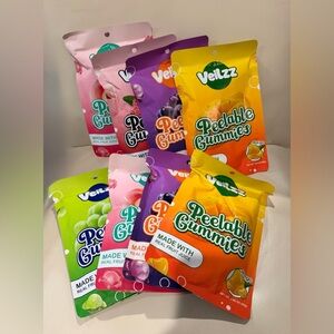 8 pack Lot Peelable Gummies Variety Pack - Viral Candy Veilzz